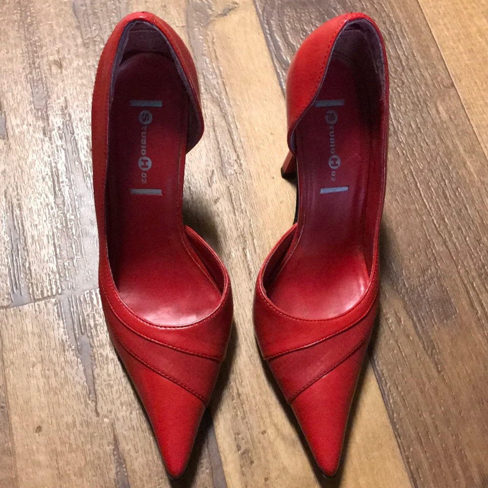 Bright red